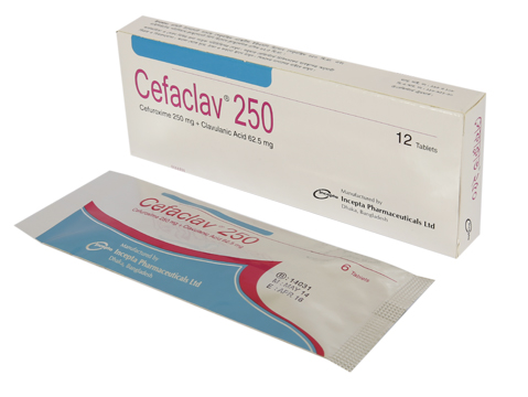 Picture of Cefaclav 250 Tablet